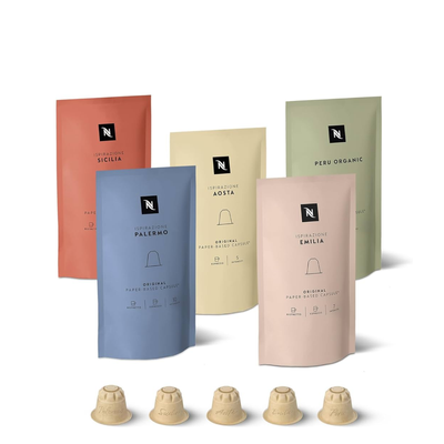 Nespresso Compostable discovery assortment (50 капсул) 10757 фото