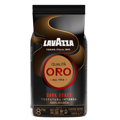 Кава в зернах Lavazza Oro Dark Roast 100% Arabica, 1 кг 81088 фото