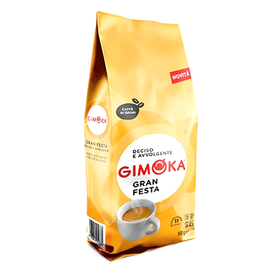Кава в зернах Gimoka Gran Festa, 500 г 81097 фото