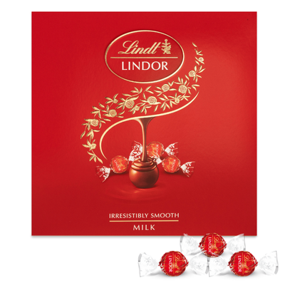 Конфеты Lindt Lindor Milk из молочного шоколада с мягкой тающей начинкой, 150г 15207 фото