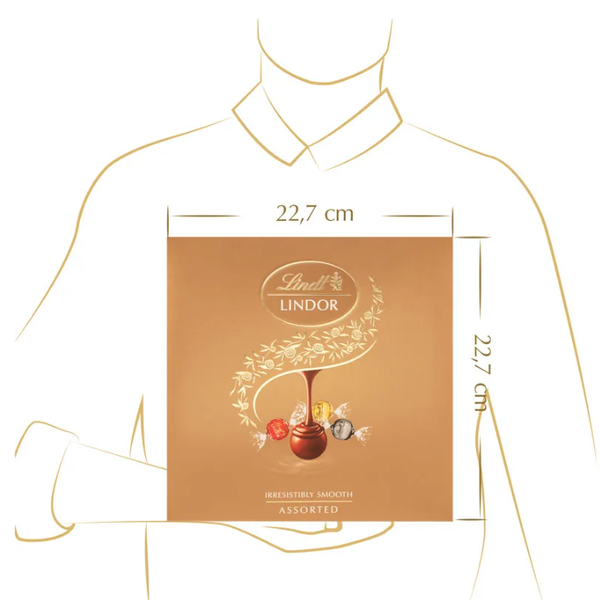 Конфеты Lindt Lindor Assorted ассорти из молочного, белого и черного шоколада, 150г 15208 фото