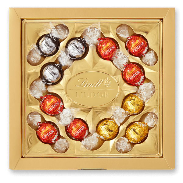 Конфеты Lindt Lindor Assorted ассорти из молочного, белого и черного шоколада, 150г 15208 фото
