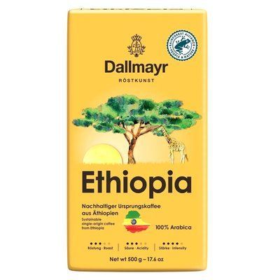 Кофе молотый Dallmayr Ethiopia 100% Arabica, 500 г 85471 фото
