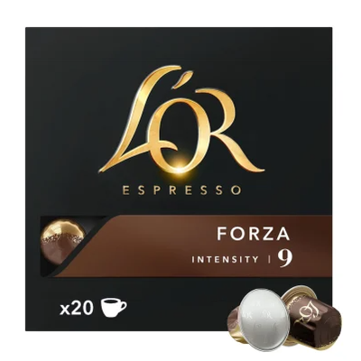 L&rsquo;OR by Nespresso Forza (20 капсул) 12222 фото