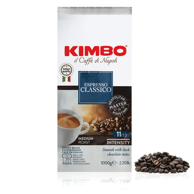 Кава в зернах Kimbo Espresso Classico, 1 кг 81080 фото