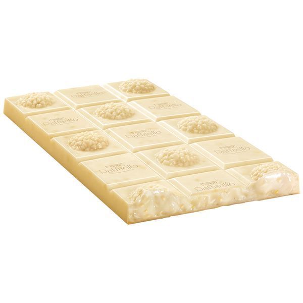 Шоколад белый Raffaello Coconut&Almond с миндально-кокосовой начинкой, 90г 15030 фото
