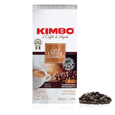 Кава в зернах Kimbo Caffe Crema Classico, 1 кг 81081 фото
