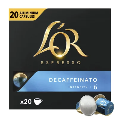 L&rsquo;OR by Nespresso Espresso Decaffeinato (20 капсул) 12225 фото