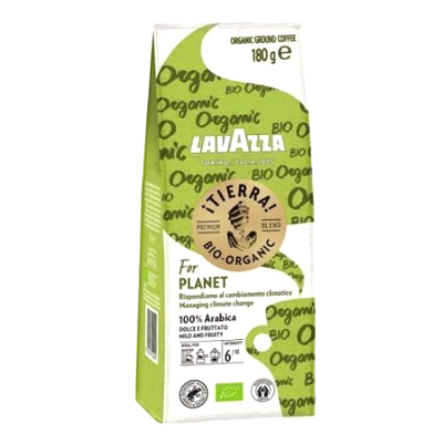 Кава мелена Lavazza Tierra Bio Organic for Planet, 180 г 85420 фото