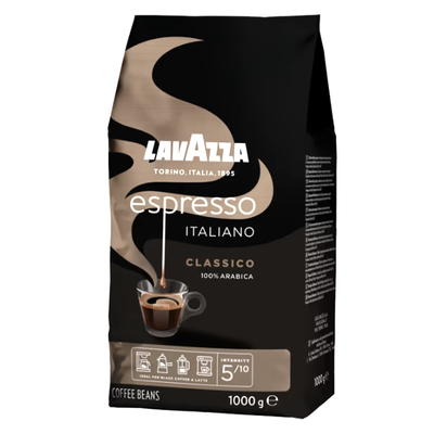 Кава в зернах Lavazza Espresso Italiano Classico, 1 кг 81017 фото