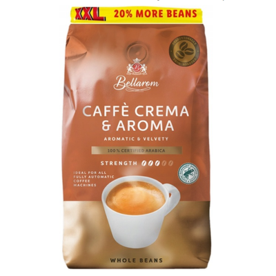 Кава в зернах Bellarom Caffe Crema & Aroma, 1200 г 81105 фото