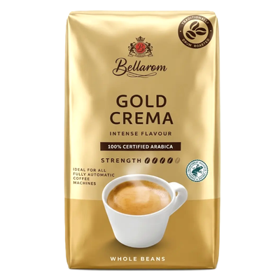 Кава в зернах Bellarom Gold Crema, 1 кг 81106 фото
