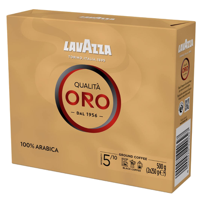 Кава мелена Lavazza Qualita Oro (2*250г), 500 г 85427 фото