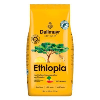 Кава в зернах Dallmayr Ethiopia 100% Arabica, 500 г 81087 фото