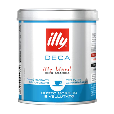 Кофе молотый illy Decaffeinato, 125 г 85458 фото